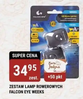 bi1 ZESTAW LAMP ROWEROWYCH FALCON EYE WEEKS oferta
