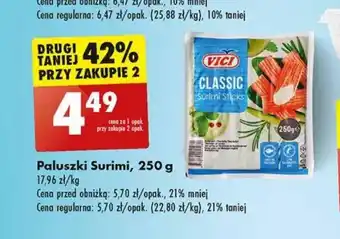 Biedronka Paluszki Surimi, 250 g oferta