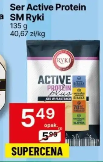 Delikatesy Centrum Ser Active Protein SM Ryki 135g oferta
