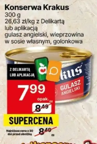 Delikatesy Centrum Konserwa Krakus 300g oferta