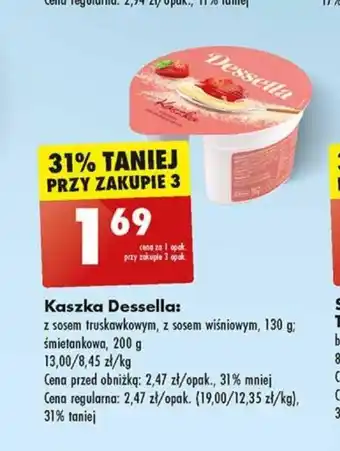 Biedronka Kaszka Dessella 130g oferta