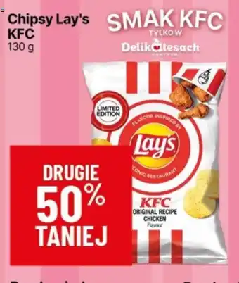 Delikatesy Centrum Chipsy Lay's KFC 130g oferta