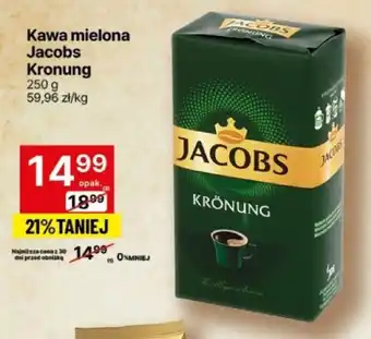 Delikatesy Centrum Kawa mielona Jacobs Kronung 250 g oferta