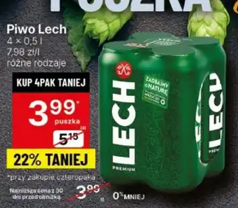 Delikatesy Centrum Piwo Lech 0,5l oferta