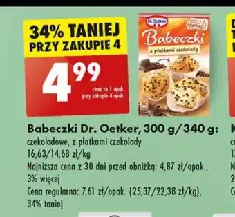 Biedronka Dr. Oetker Babeczki 300 g/340 g oferta