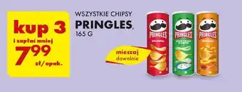 WSZYSTKIE CHIPSY PRINGELS 165g