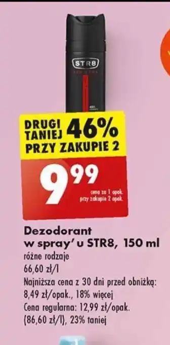 Biedronka STR8 Dezodorant w spray'u 150 ml oferta