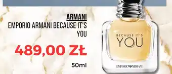 Sephora ARMANI EMPORIO ARMANI BECAUSE IT'S YOU, 50ml oferta