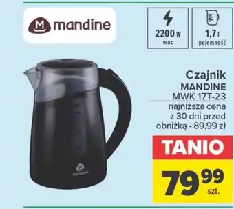 Carrefour Czajnik elektryczny Mandine oferta