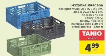 Carrefour Skrzynka oferta