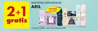 Biedronka WSZYSTKIE ODŚWIEŻACZE ARIL oferta