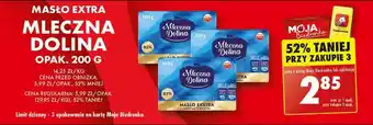 Biedronka MASŁO EXTRA MLECZNA DOLINA OPAK. 200 G oferta