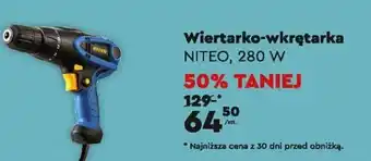 Biedronka Wiertarko-wkrętarka oferta