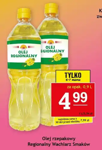 Gram Market Olej rzepakowy Regionalny Wachlarz Smaków 0,9 l oferta