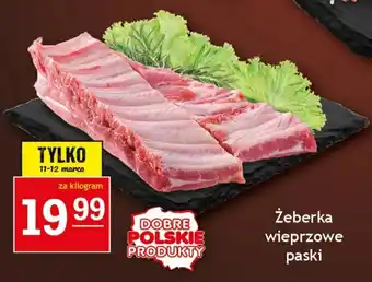 Gram Market Żeberka wieprzowe paski 1 kg oferta