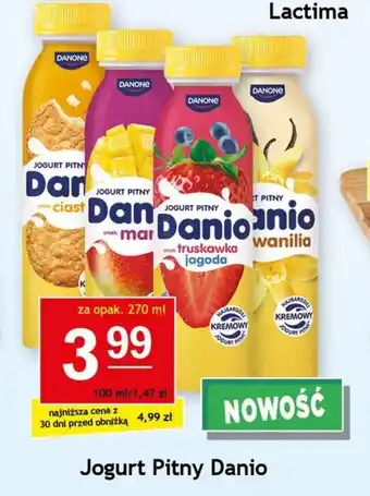 Gram Market Jogurt Pitny Danio 270 ml oferta