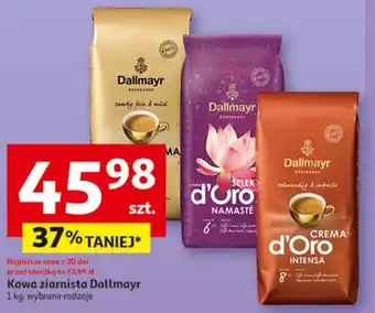 Auchan Kawa ziarnista Dallmayr 1 kg oferta