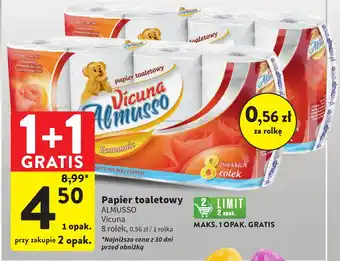 Intermarche Papier toaletowy ALMUSSO 8 rolek oferta