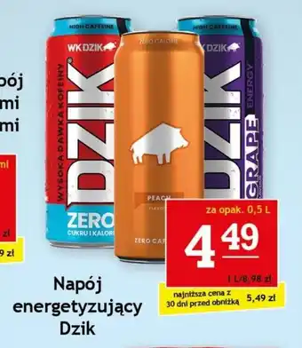 Gram Market Napój energetyzujący Dzik 0,5 l oferta