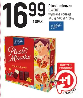 Intermarche Ptasie mleczko E.WEDEL 340 g oferta
