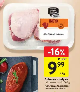 Intermarche Golonka z indyka 1 kg oferta