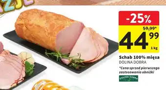 Intermarche Schab 100% mięsa DOLINA DOBRA 1 kg oferta