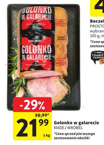 Intermarche Golonko w galarecie MADEJ WRÓBEL 1 kg oferta
