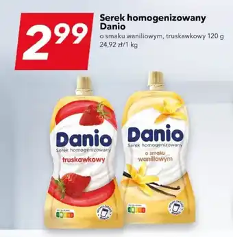 Lewiatan Serek homogenizowany Danio 120 g oferta