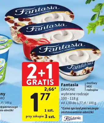 Intermarche Fantasia DANONE 100-118 g oferta