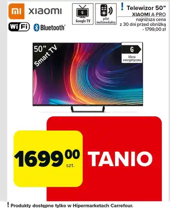 Carrefour Telewizor Xiaomi oferta
