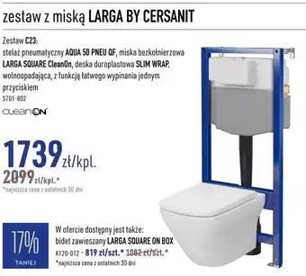 Cersanit Zestaw podtynkowy Cersanit oferta