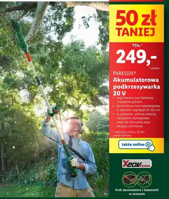 Lidl Podkrzesywarka Parkside oferta