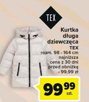 Carrefour Kurtka dziewczęca 98 - 164 cm 1 SZT oferta