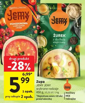 Intermarche Zupa JEMY JEMY 450 g oferta