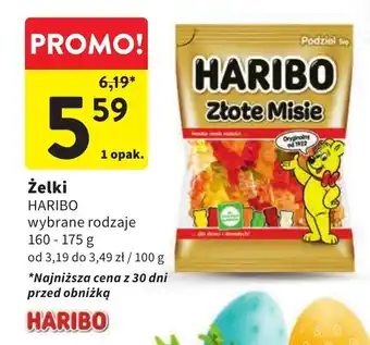 Intermarche Żelki HARIBO 160-175 g oferta