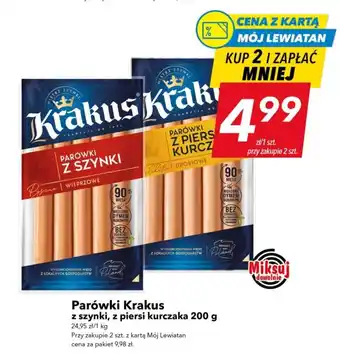 Lewiatan Parówki Krakus 200 g oferta