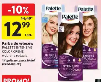 Intermarche Farba do włosów PALETTE INTENSIVE COLOR CREME oferta