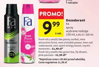 Intermarche Dezodorant FA 150ml oferta