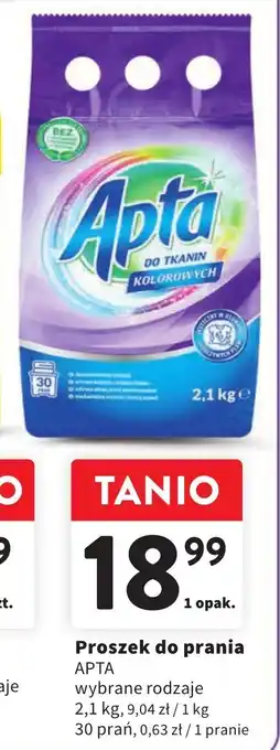 Intermarche Proszek do prania Apta 2,1kg oferta