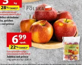 Auchan Jabłka red prince 2kg oferta