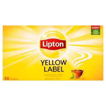 Carrefour Express Lipton Yellow Label Herbata czarna 100 g (50 torebek) oferta