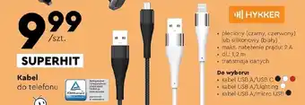 Biedronka Kabel Hykker oferta