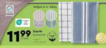 Biedronka Ścierki kuchenne TEX oferta