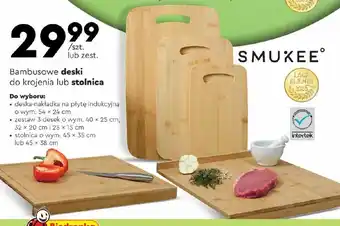 Biedronka Deska do krojenia Smukee oferta