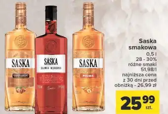 Carrefour Wódka smakowa Saska oferta