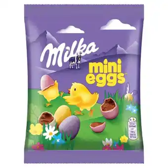 Makro Milka Mini Eggs Draże z czekolady mlecznej 100 g oferta