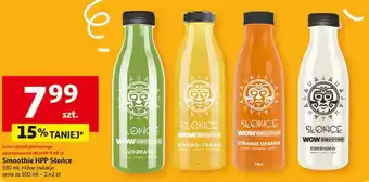 Auchan Smoothie HPP Słońce 330 ml oferta
