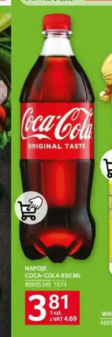 Selgros NAPOJE COCA-COLA 850 ML oferta