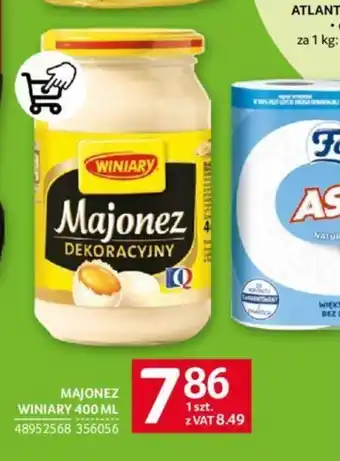 Selgros MAJONEZ WINIARY 400ml oferta