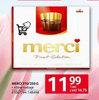 Selgros MERCI 210/250 G oferta